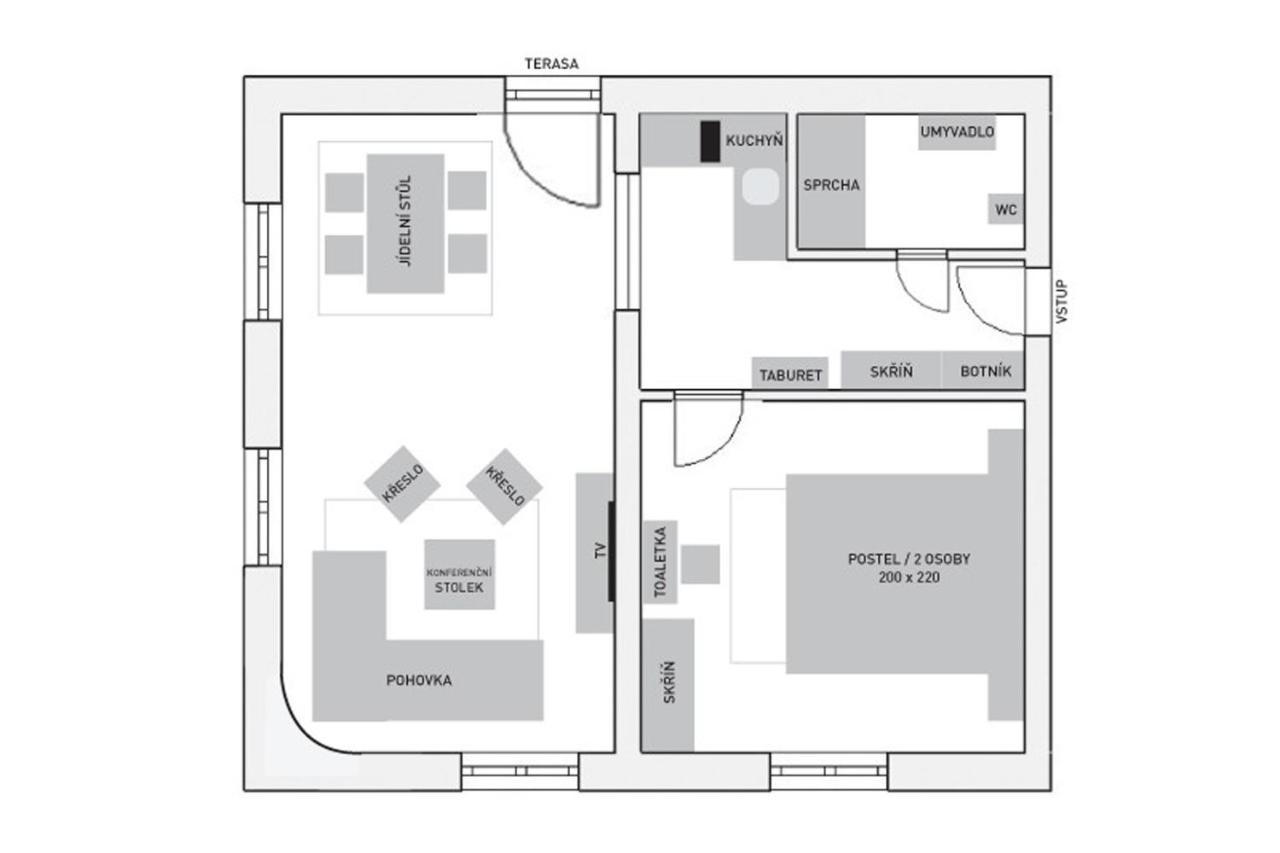 Vila Terra Luhacovice Ngoại thất bức ảnh